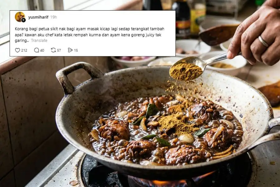 Perkongsian itu menarik perhatian netizen yang rata-ratanya berkongsia petua mereka.