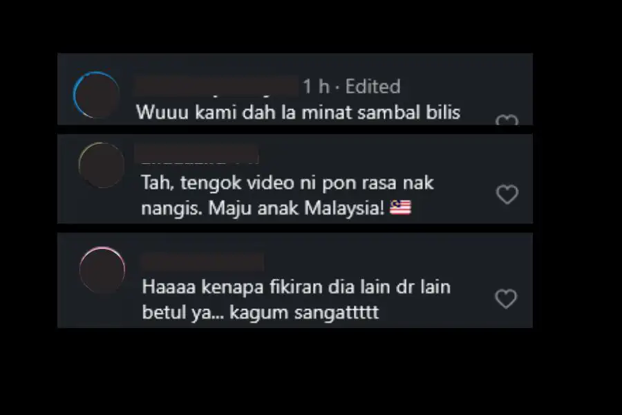 Perkongsian warganet.