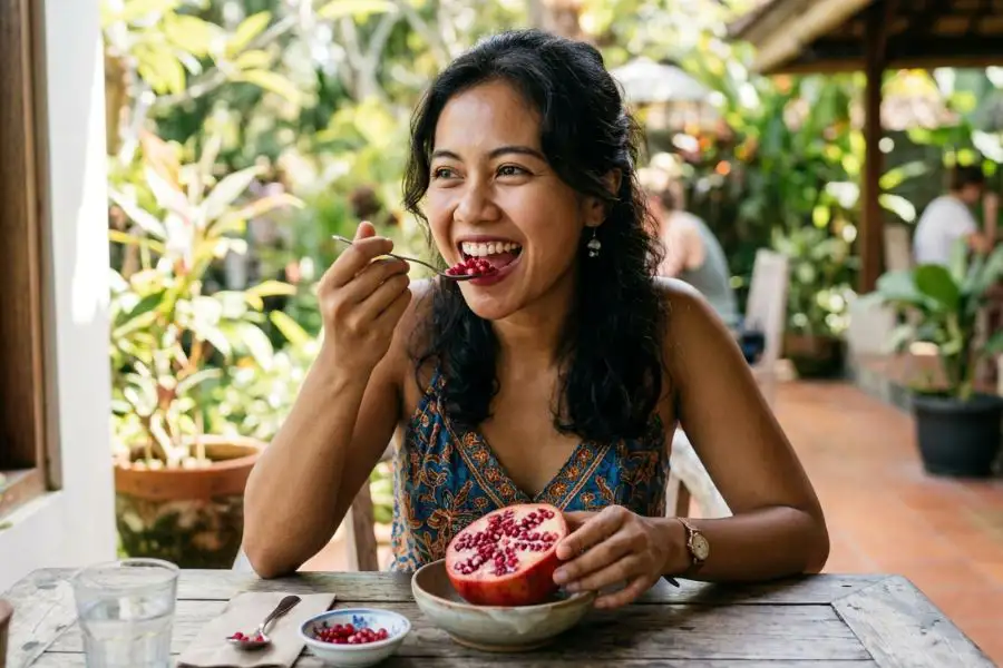 Buah delima kaya dengan antiokasidan.