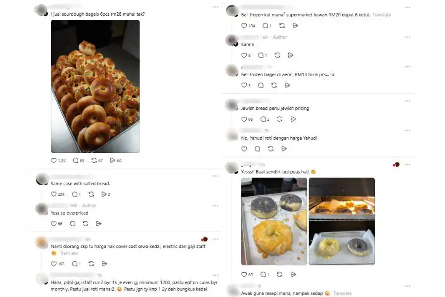 Komen netizen di media sosial.