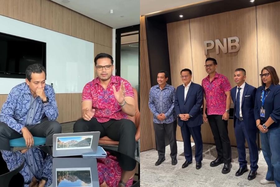 Khairul Aming sendiri tidak menyangka bakal menjejakkan kaki ke puncak menara kedua tertinggi dunia itu dengan produknya.