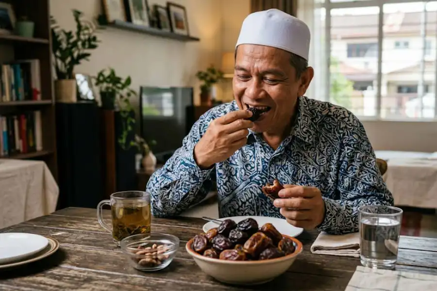 Pengambilan tujuh biji kurma setiap pagi turut disarankan dalam senarai itu.