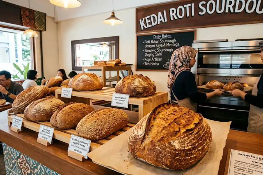 Buat penggemar roti, sourdough antara pilihan alternatif dibenarkan.