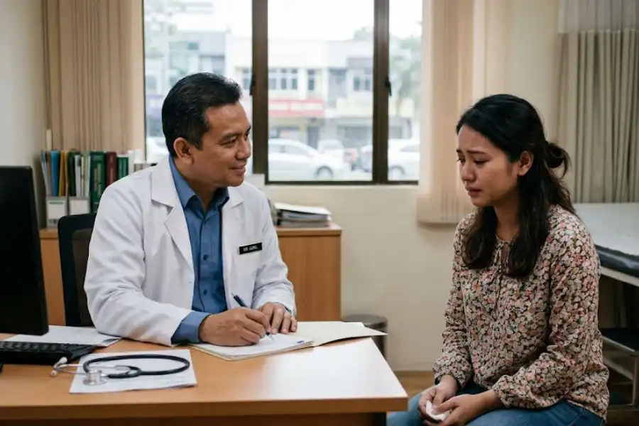 Seorang doktor berkongsi pengalaman berjumpa dengan pesakit wanita muda berusia 26 tahun.