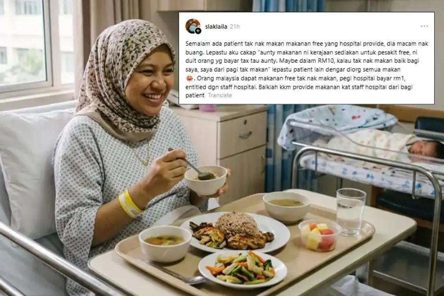 Perkongsian itu mencuri perhatian ramai.