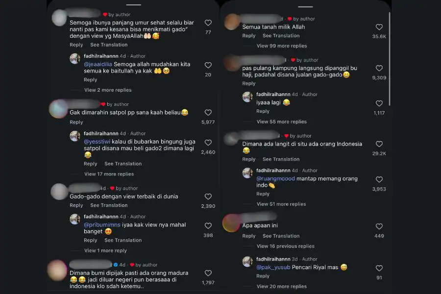 Komen netizen di laman Instagram.