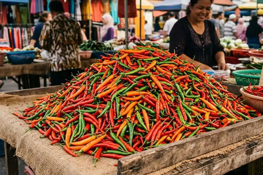 Kepedasan cili berkemungkinan disebabkan kandungan capsaicin,