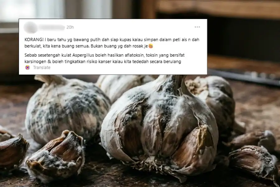 Perkongsian itu dibuat di laman Threads.