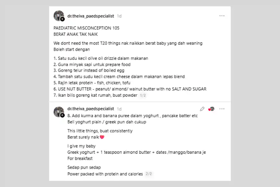Perkongsian Dr. Theiva menarik perhatian ramai.
