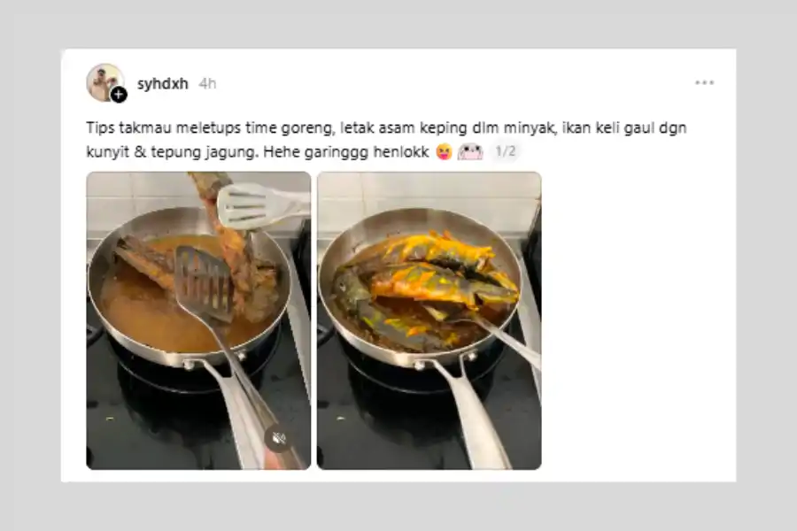 Perkongsian mencuri perhatian ramai.