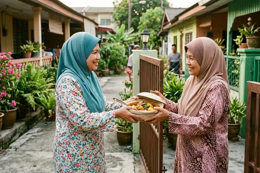 Hidup berjiran seharusnya saling hormat-menghormati untuk menjaga hubungan baik.