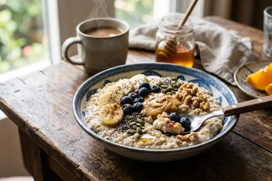 Oatmeal kaya dengan nutrien penting untuk tubuh.