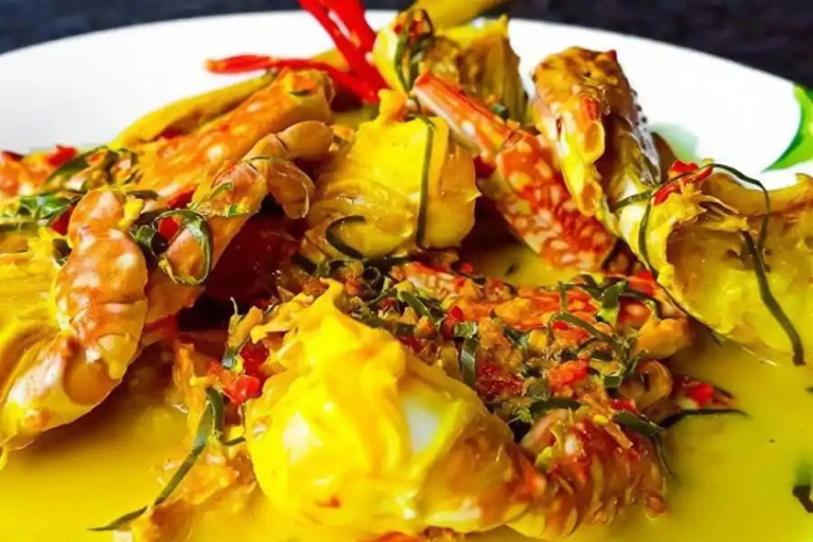 Masakan lemak ketam memang cukup digemari ramai.