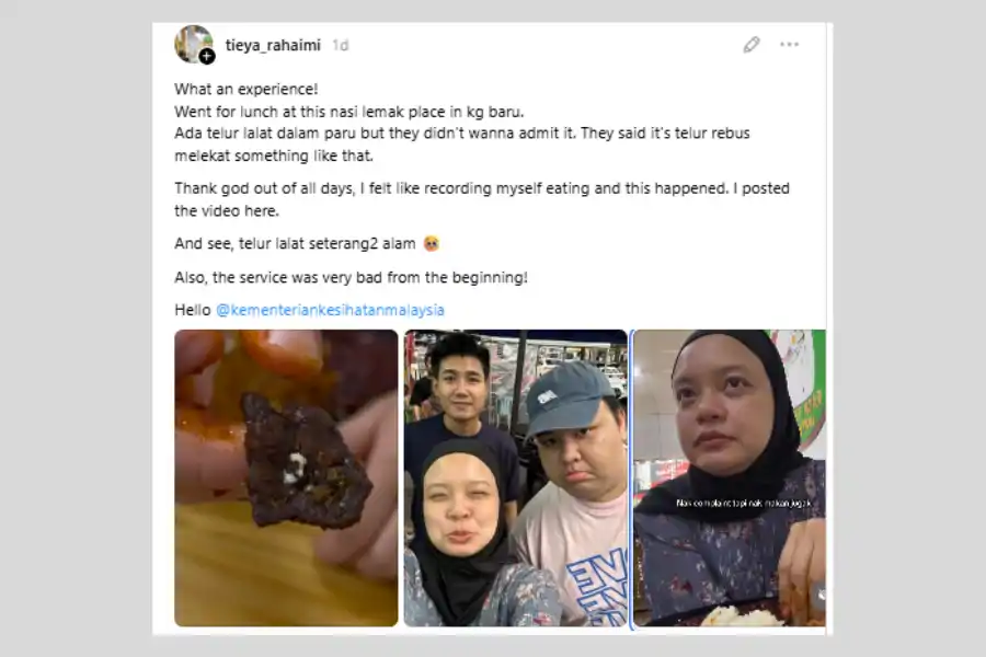 Perkongsian wanita itu mencuri perhatian ramai.