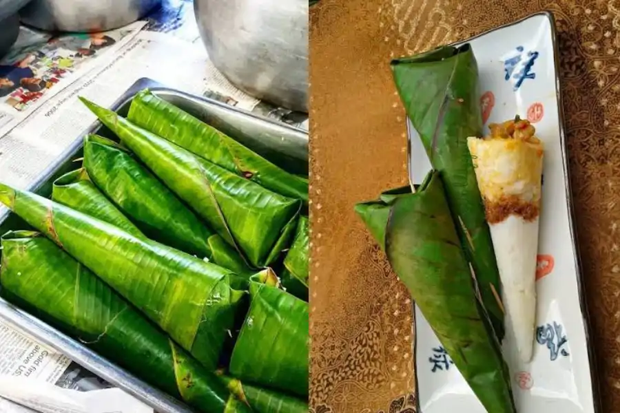 Hidangan ini terdiri daripada nasi dan beberapa jenis lauk seperti gulai ikan, serunding, telur atau sambal.