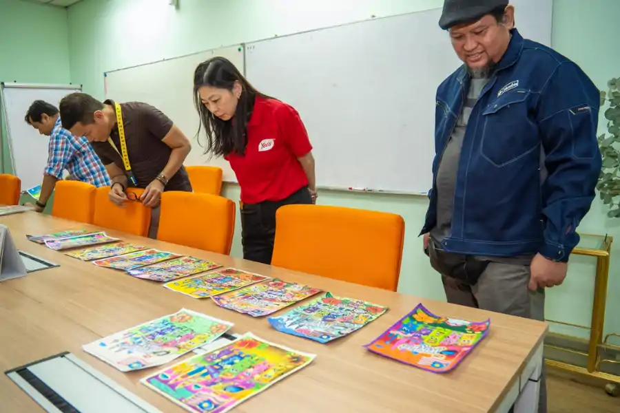 120 kanak-kanak berhimpun menzahirkan rasa cinta terhadap negara menerusi seni dan kreativiti.