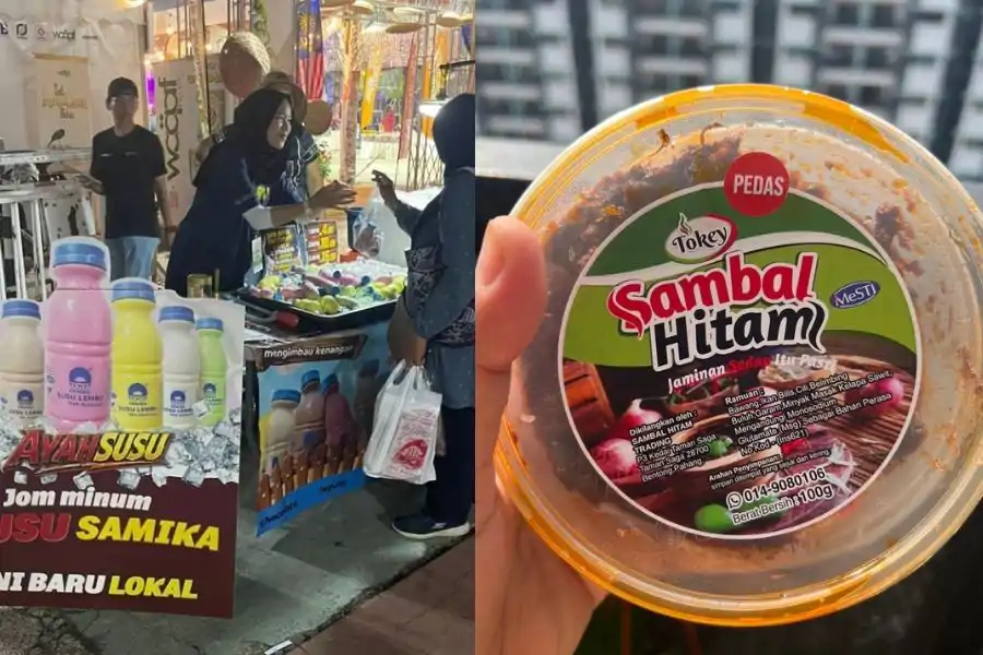 Aneka juadah dari serata negeri menarik perhatian pengunjung.
