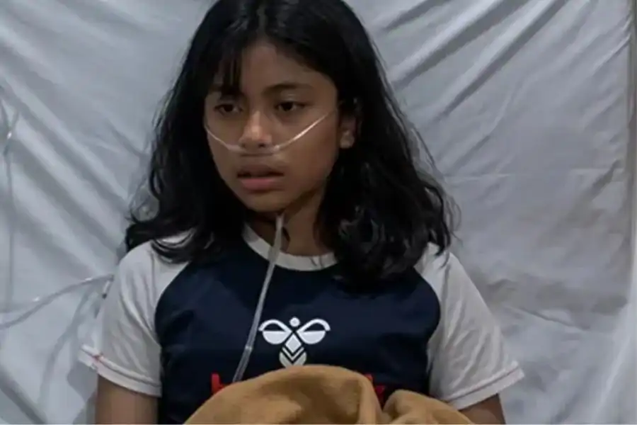Febiona masih menjalani pemeriksaan lanjut bagi mengenal pasti punca keadaannya. - Tribun Network