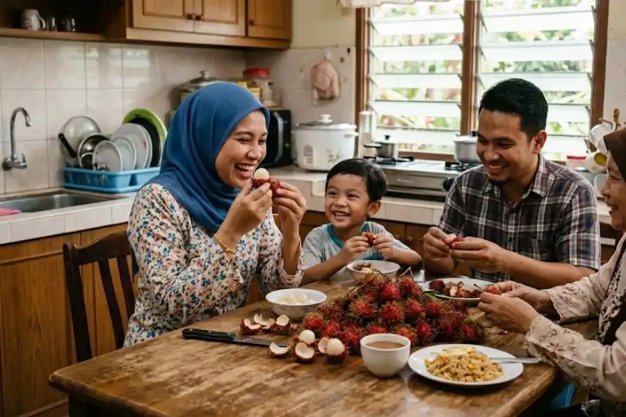 Kandungan mineral dan sebatian tumbuhan dalam rambutan turut menarik perhatian penyelidik.