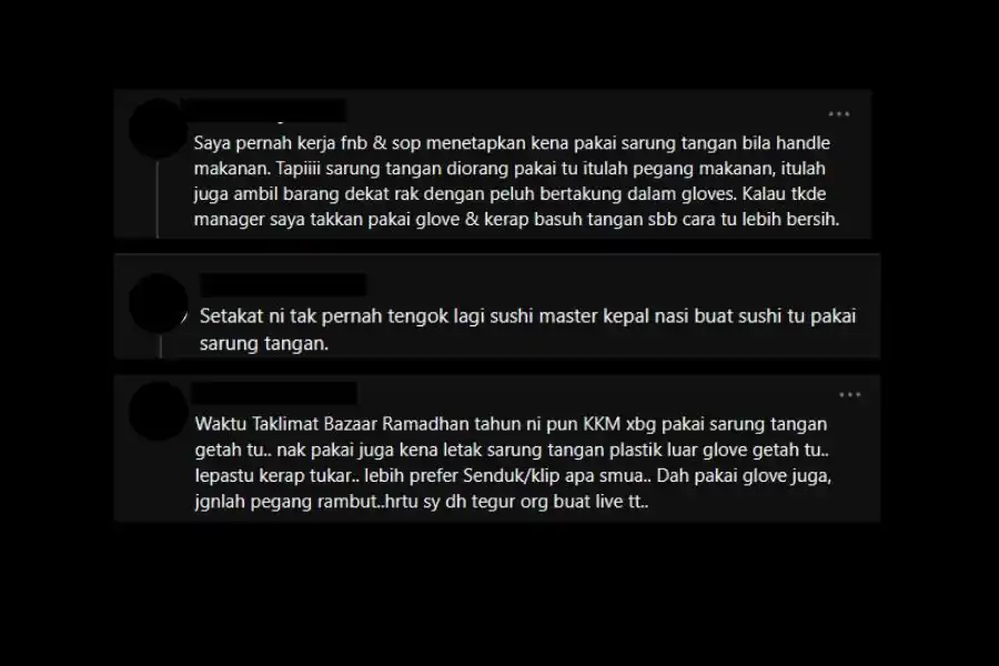 Perkongsian netizen.