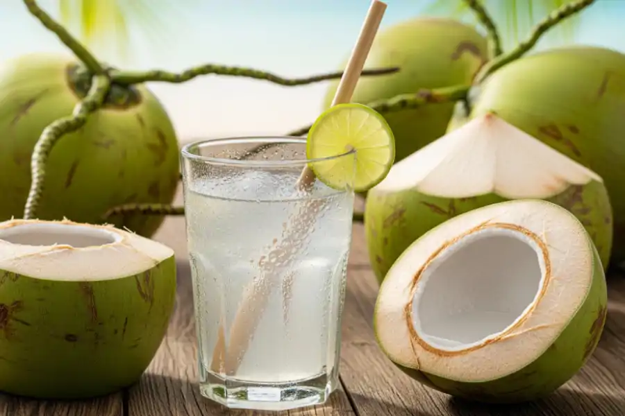 Air kelapa kaya dengan mineral penting seperti kalium, natrium, magnesium dan fosforus.