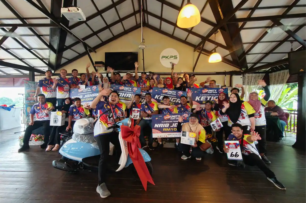 Para pemenang Ehsan Unity Hunt 2026 ' Kita Malaysia' dan cabutan bertuah di SVF.