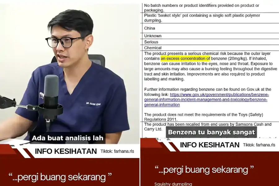 Dr. Fahmi mejelaskan perkara itu menerusi perkongsian video.