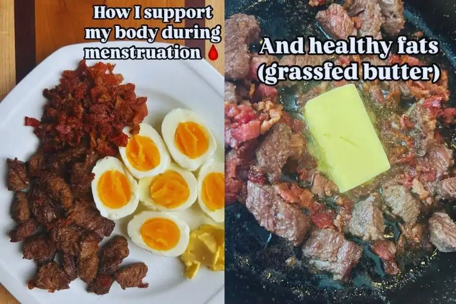 Wanita ini dakwa amalan diet tanpa sayur dan buah diamalkan membantu dirinya lebih berkeyakinan. 
