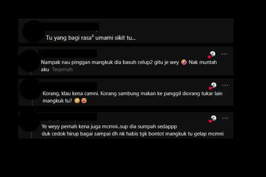 Komen netizen.