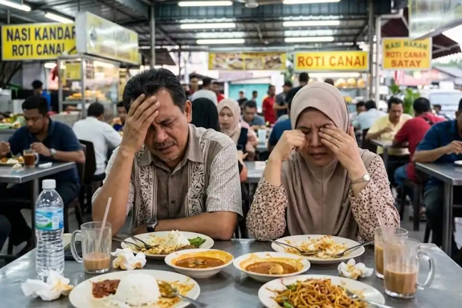 Ada sesetengah individu mengalami sakit kepala selepas mengambil hidangan mengandungi MSG.