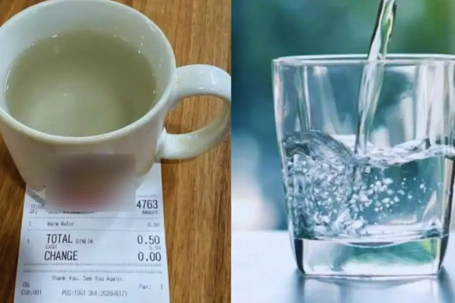 Caj air suam mencetuskan perdebatan netizen