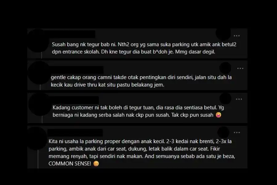 Perkongsian netizen. 
