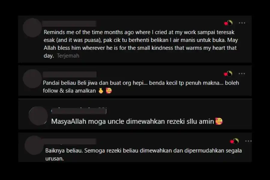 Komen netizen.