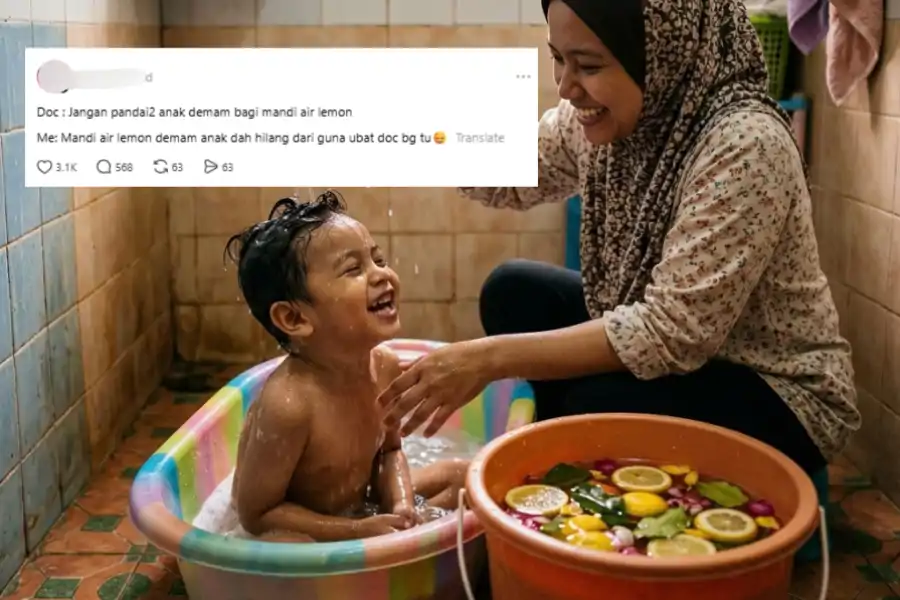 Hataran wanita tersebut undang kecaman netizen.