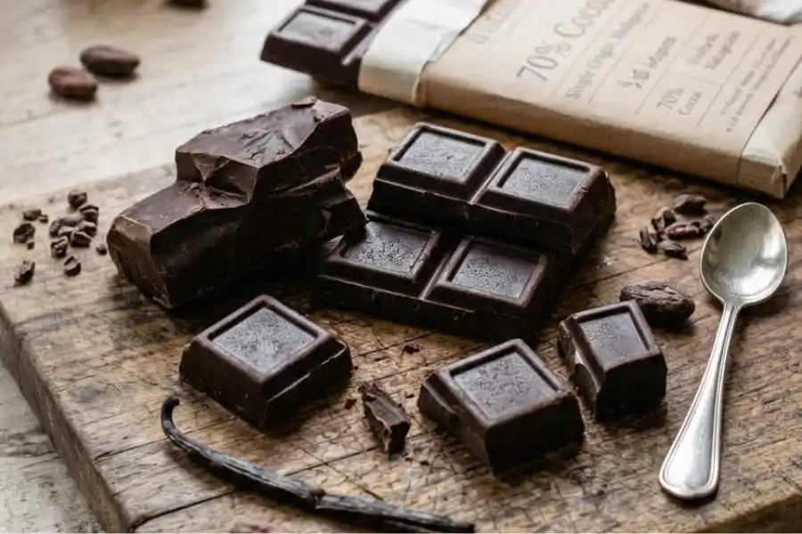 Coklat gelap mengandungi antioksidan yang membantu melindungi sel tubuh daripada kerosakan.