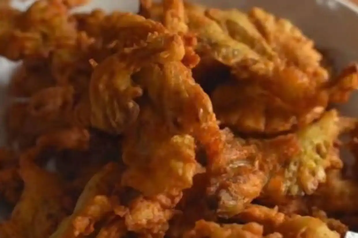 Cendawan tiram digantikan dengan ayam.