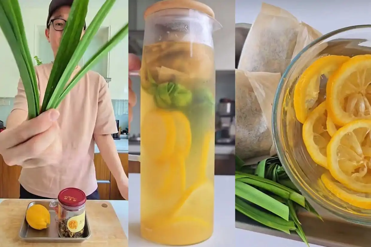 Antara bahan yang digunakan untuk minuman ini.