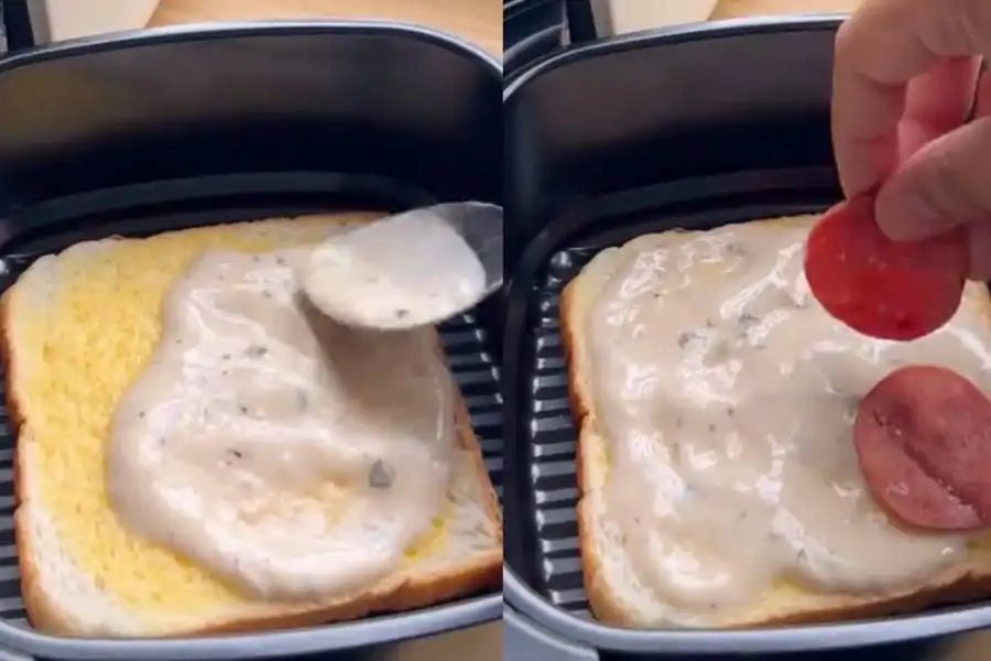 Bahan-bahan yang digunakan untuk memasak hidangan ini.