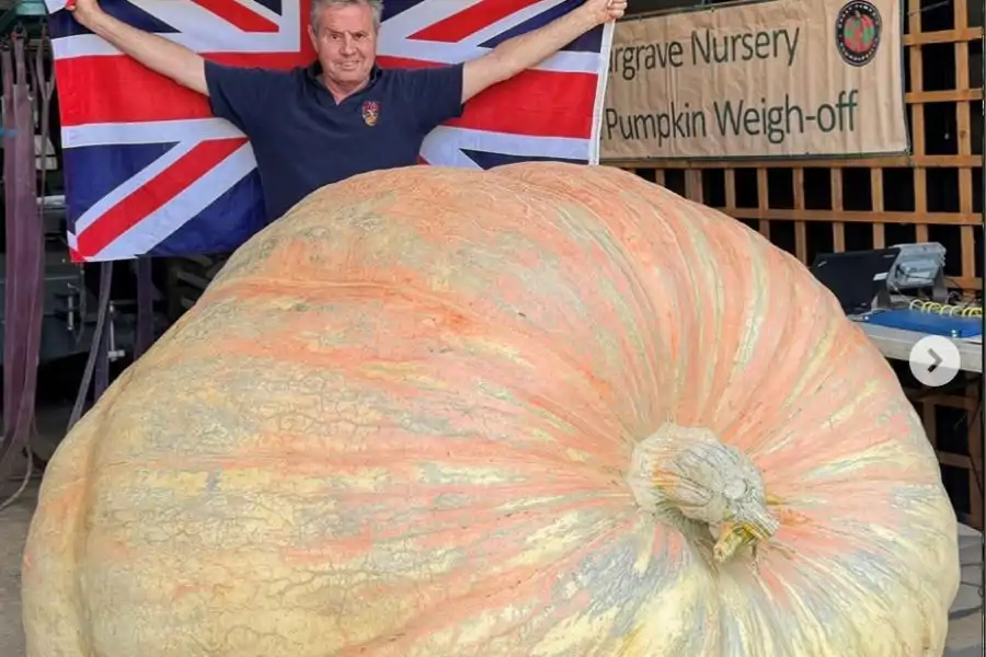 Ian Paton dari Britain kembali mencipta sejarah menerusi hasil tanamannya.