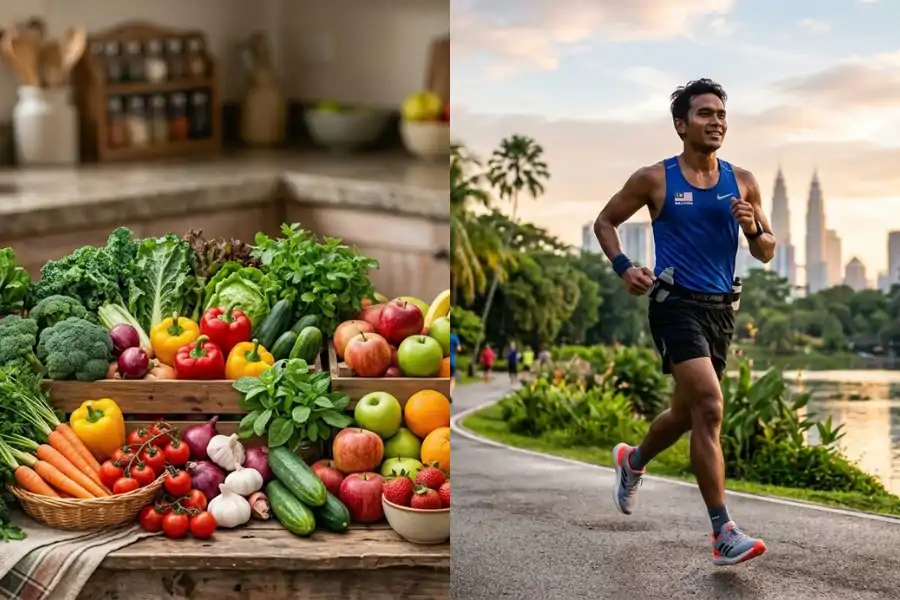 Pegambilan sayur-sayuran dan buah-buahan untuk keperluan serat serta melakukan aktiviti fizikal juga perlu diamalkan.