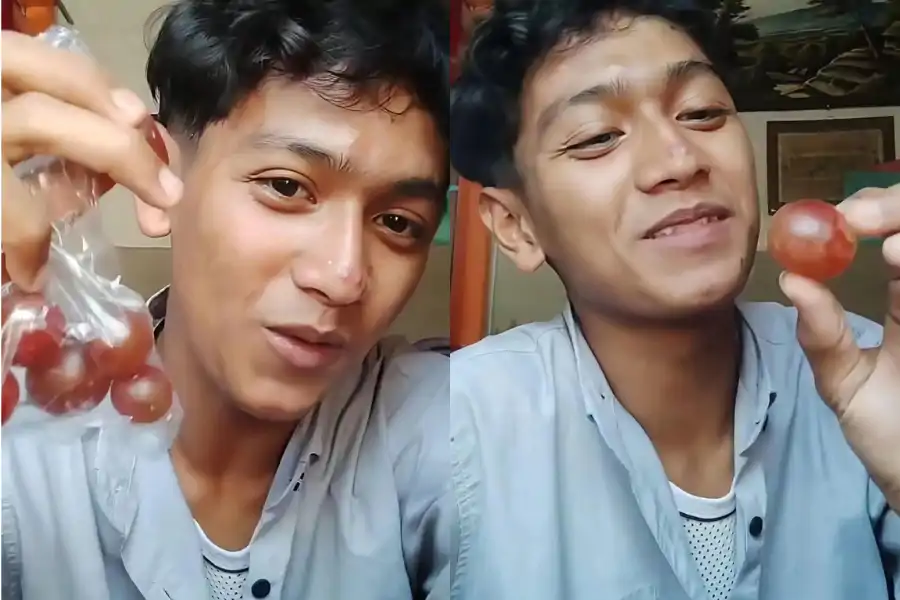 Anggur yang diterima melalui Proram Makan Bergizi Gratis (MBG).