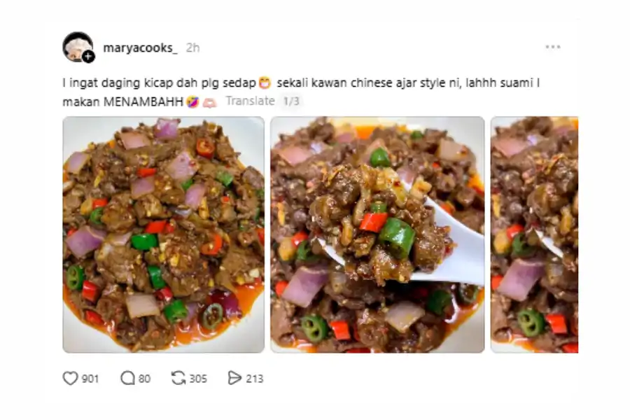 Perkongsian di laman Threads