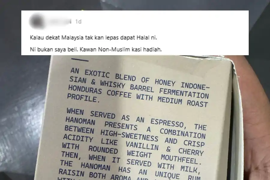 Perkongsian itu mencuri perhatian ramai.