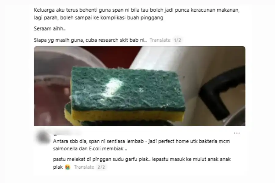 Perkongsian di laman Threads.