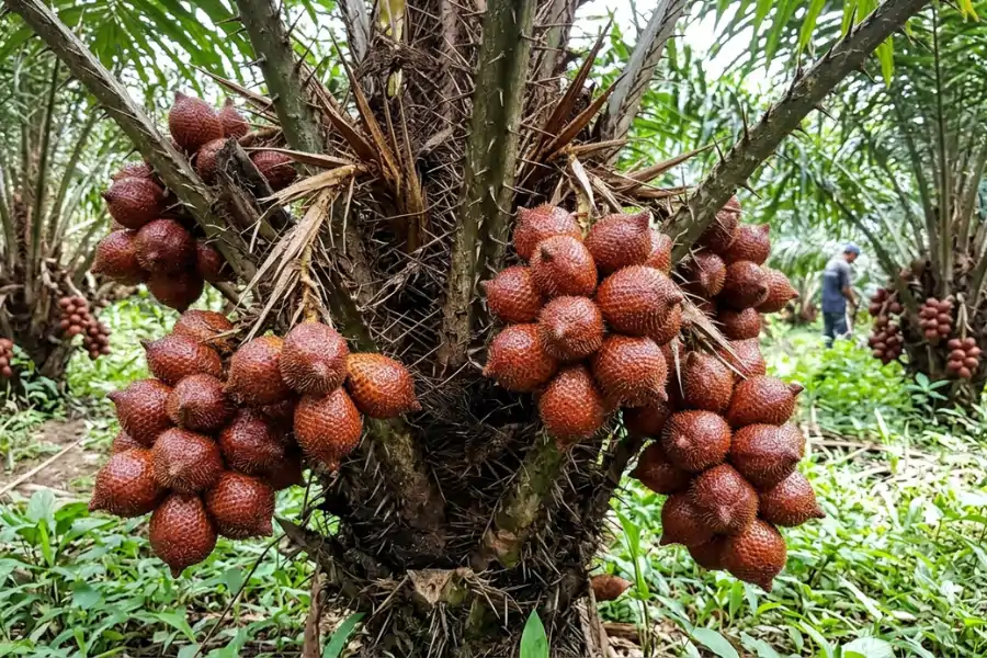 Buah bersisik seperti ular ini boleh ditemui di negara Asia Tenggara.
