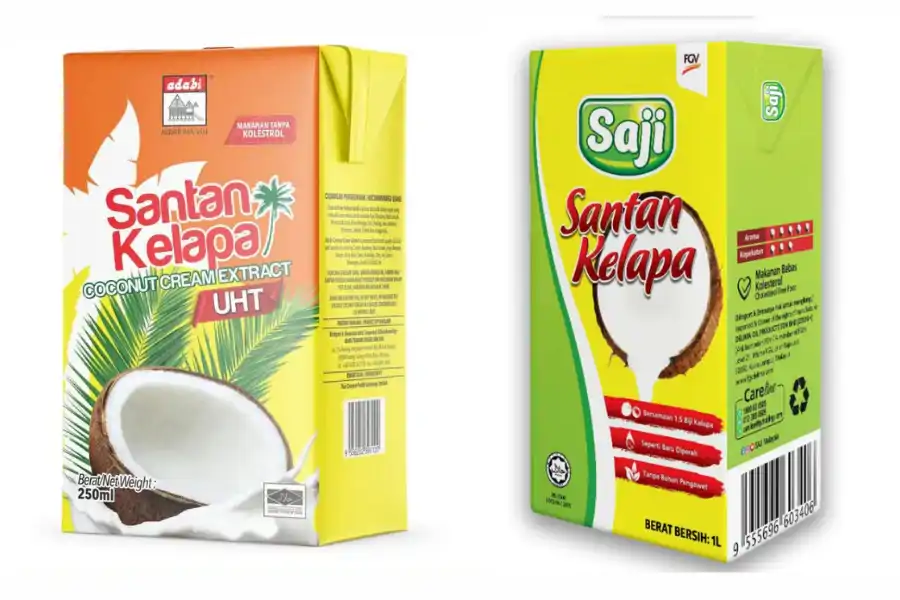Santan sering digunakan dalam pelbagai hidangan kegemaran ramai.