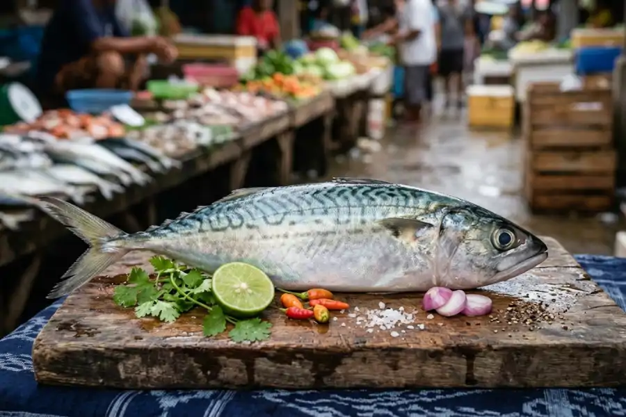 Ikan kembung disifatkan setanding dengan ikan salmon.