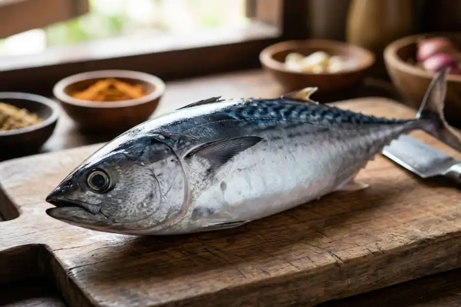 Ikan tongkol memiliki sifat rendah kalori.