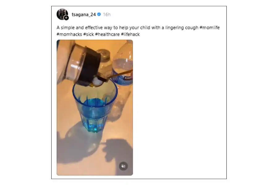 Perkongsian petua di laman Threads.