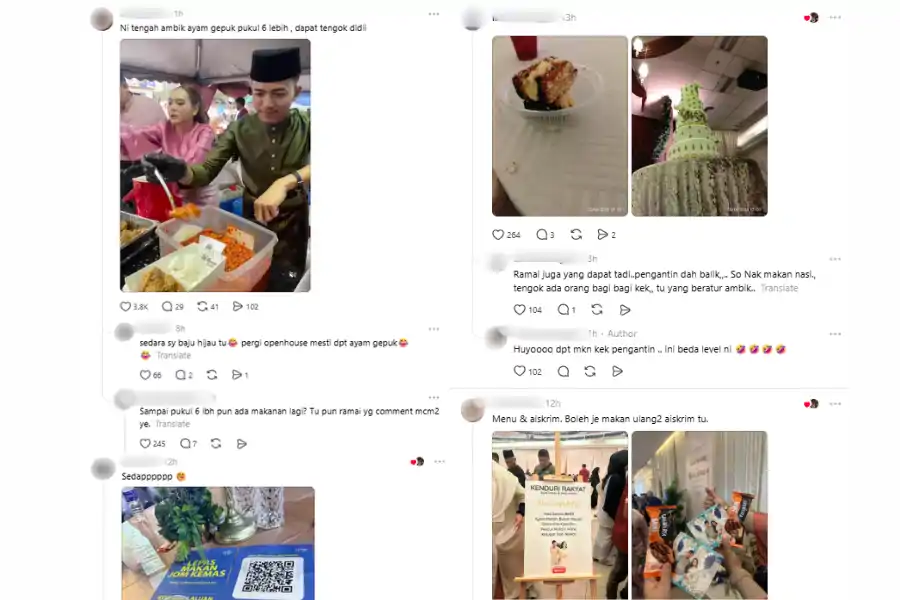 Komen netizen di laman Threads